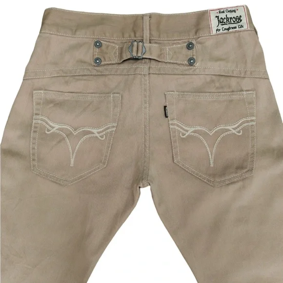 Hysteric Glamour Tan Flared Jeans Bootcut